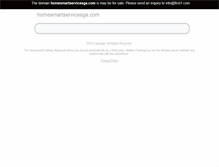 Tablet Screenshot of homesmartservicesga.com